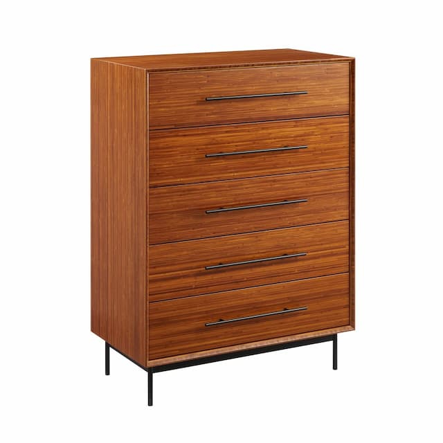 Taylor 5 Drawer Chest, Amber