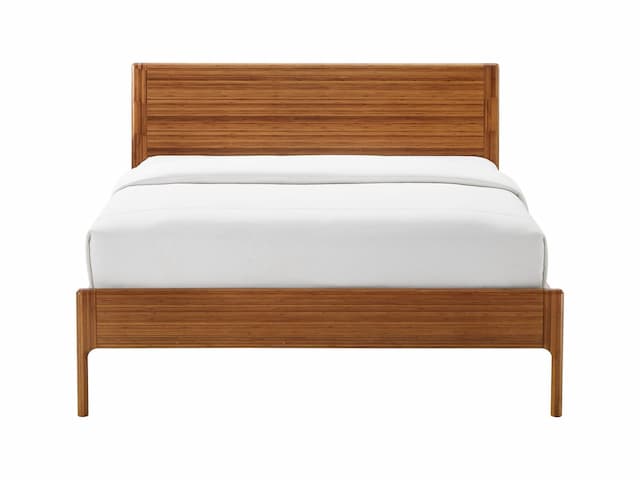 Ventura Queen Platform Bed, Amber