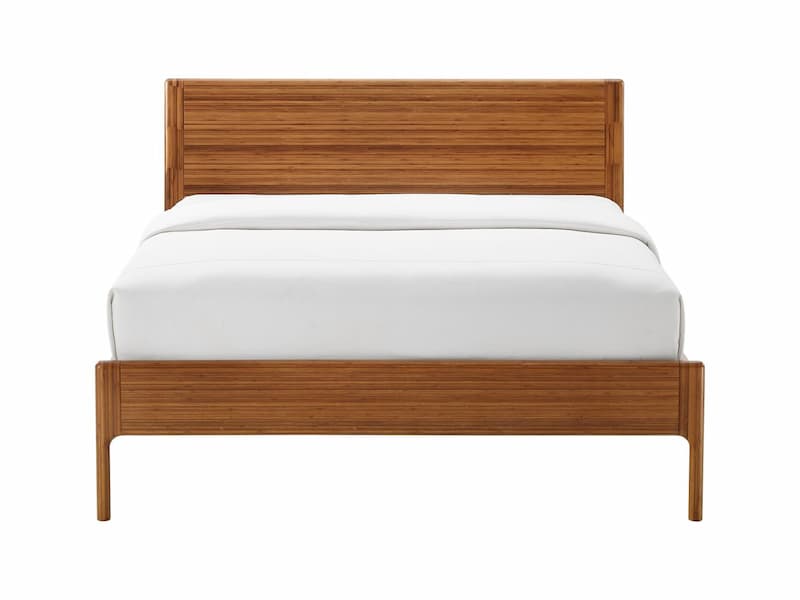Ventura Queen Platform Bed, Amber