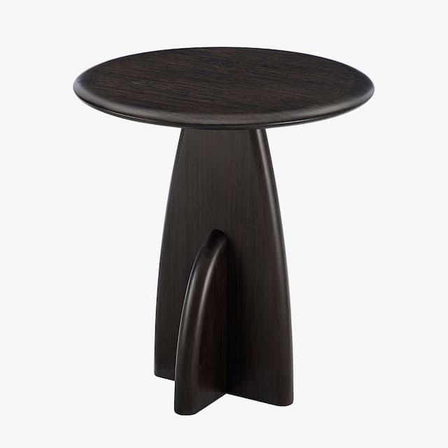 Zephyr Side Table, Caviar