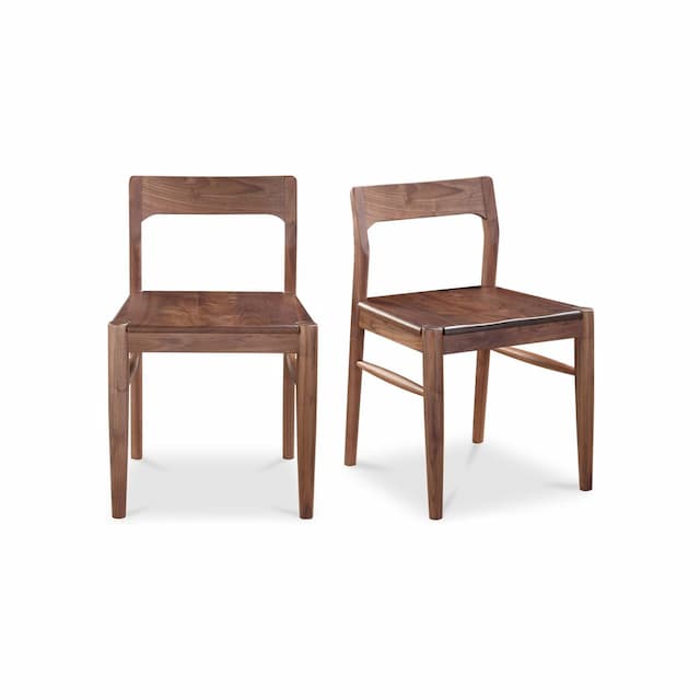 OWING DINING CHAIR WALNUT-SET OF TWO