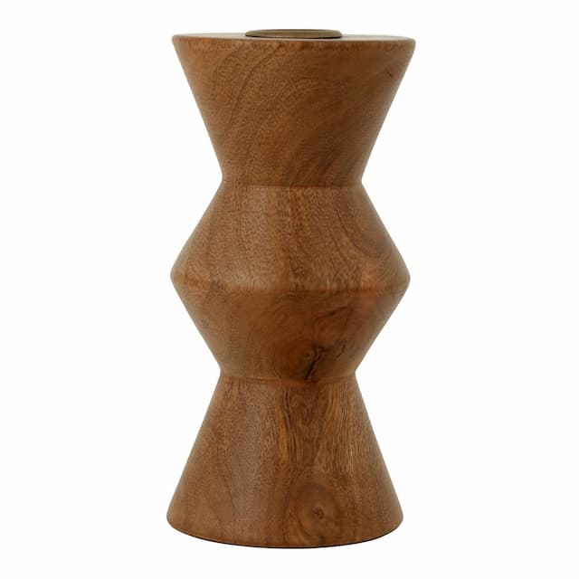 Sequence Wooden Candle Holder Small