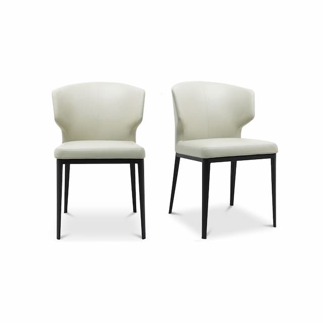 DELANEY DINING CHAIR BEIGE-SET OF TWO