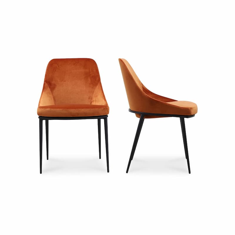 SEDONA DINING CHAIR AMBER-SET OF TWO