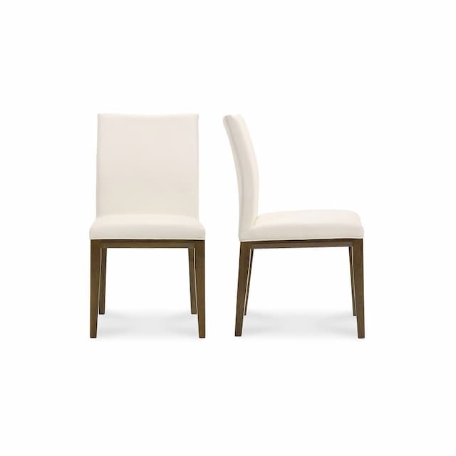 FRANKIE DINING CHAIR WHITE-SET OF TWO