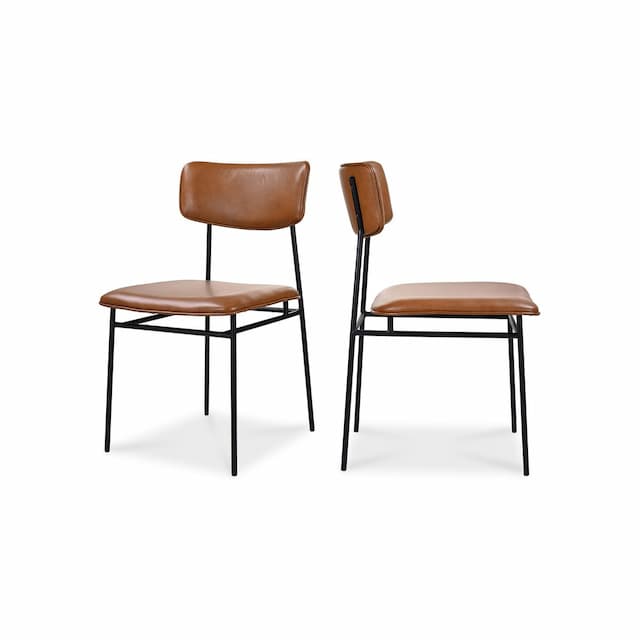 SAILOR DINING CHAIR BROWN-SET OF TWO