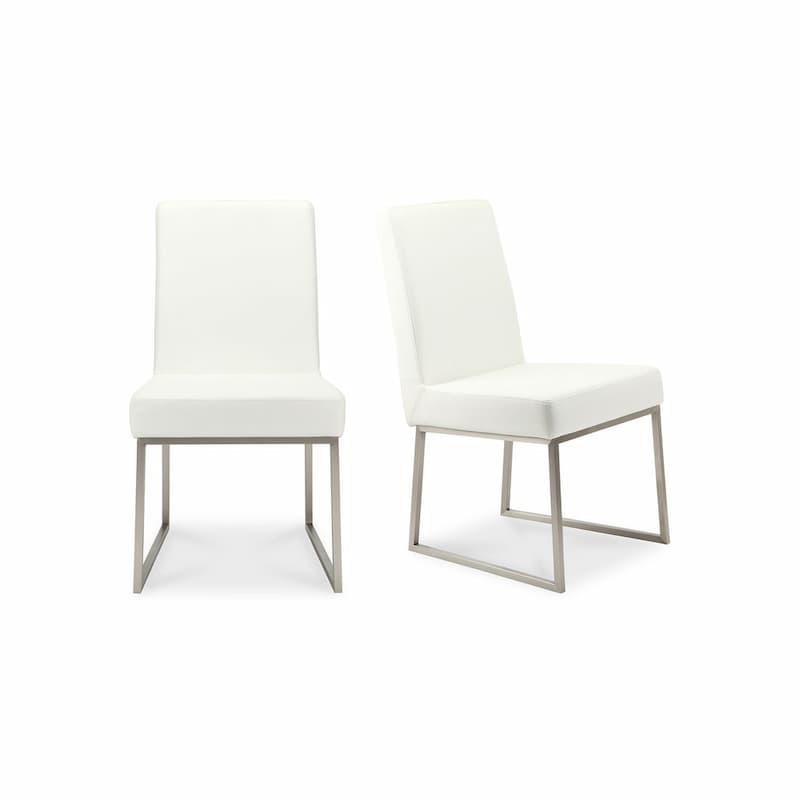 TYSON DINING CHAIR WHITE-SET OF TWO