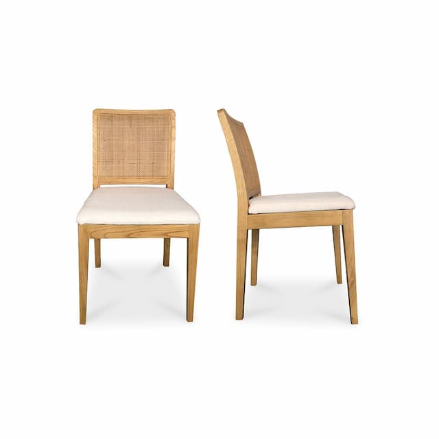 ORVILLE DINING CHAIR NATURAL-SET OF TWO