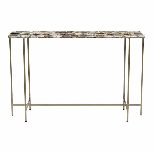 AGATE CONSOLE TABLE