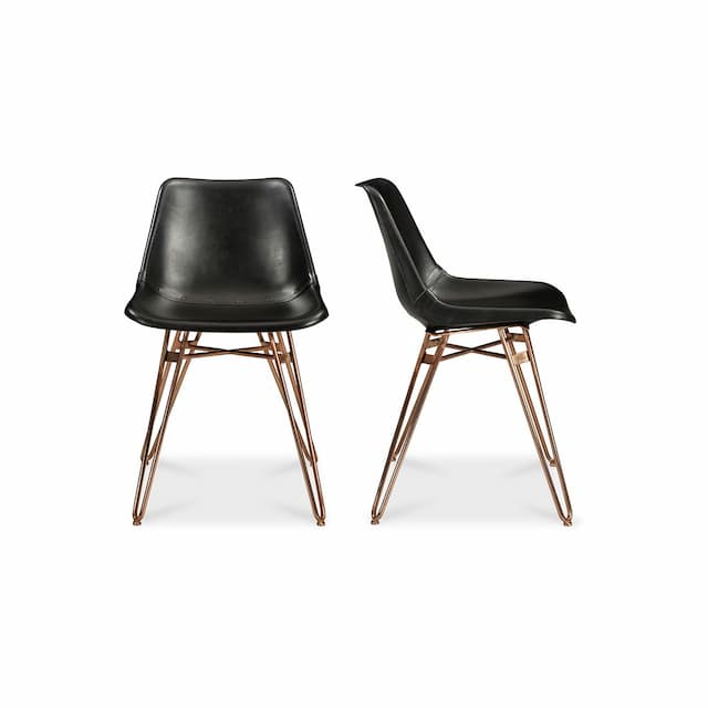 OMNI DINING CHAIR BLACK-SET OF TWO