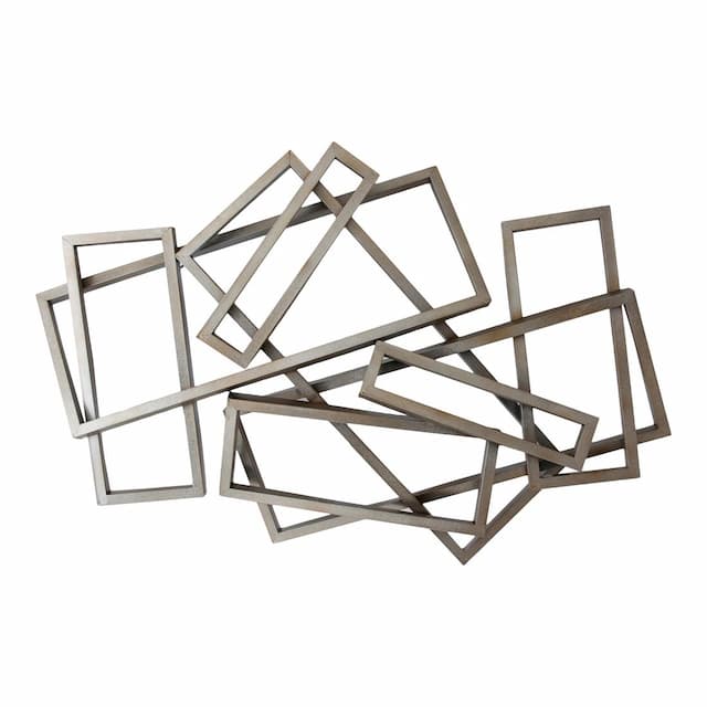 METAL RECTANGLES WALL DÉCOR