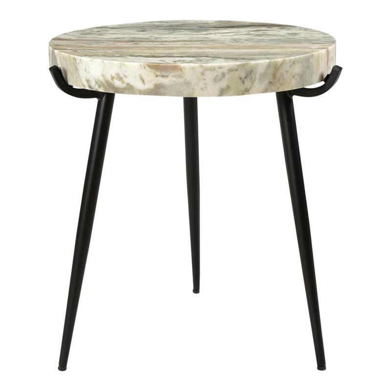 BRINLEY MARBLE ACCENT TABLE