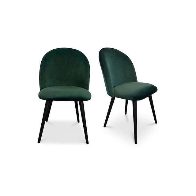 CLARISSA DINING CHAIR GREEN-SET OF TWO