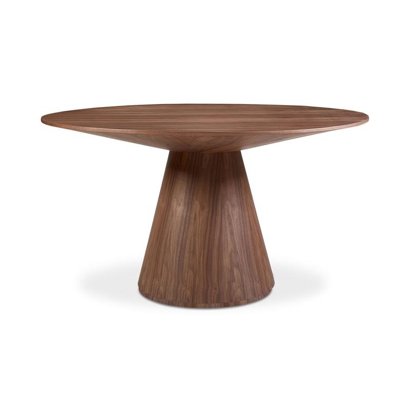 Otago Dining Table 54in Round Walnut
