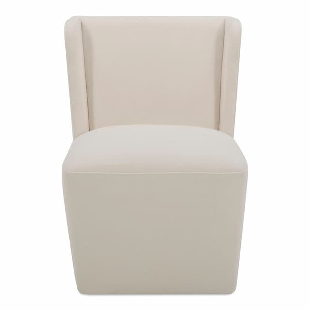 CORMAC ROLLING DINING CHAIR PERFORMANCE FABRIC