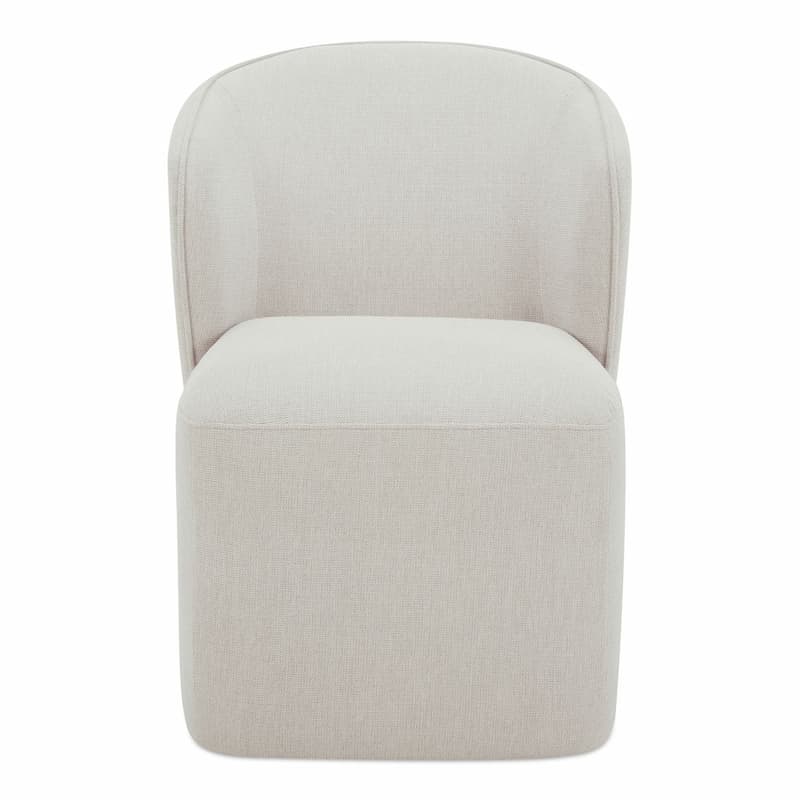 LARSON ROLLING DINING CHAIR PERFORMANCE FABRIC
