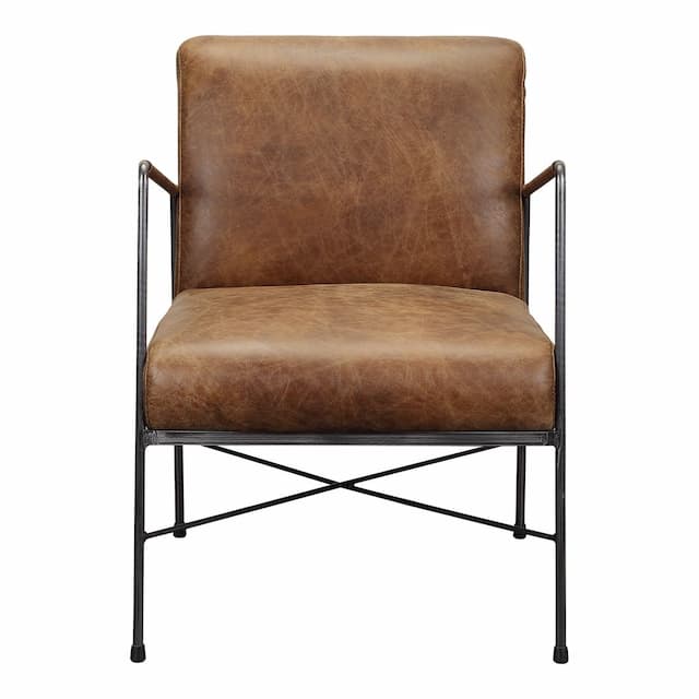 DAGWOOD LEATHER ARMCHAIR