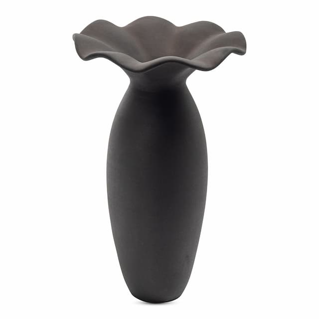 RUFFLE 16IN DECORATIVE VESSEL