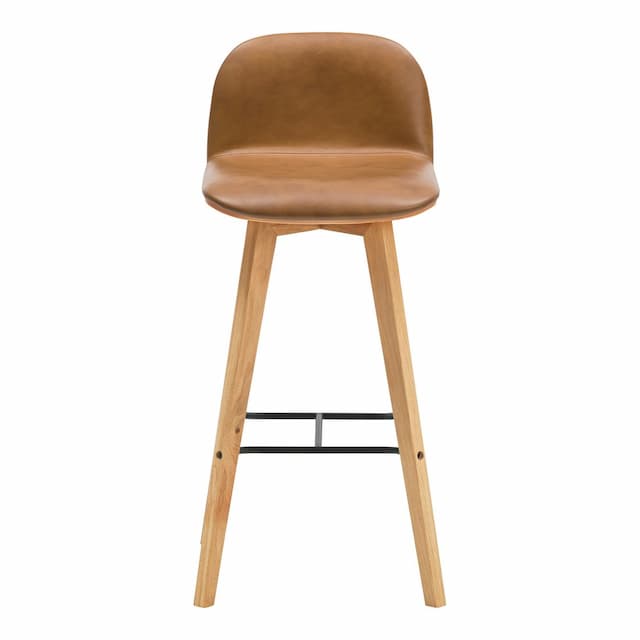 NAPOLI LEATHER BAR STOOL