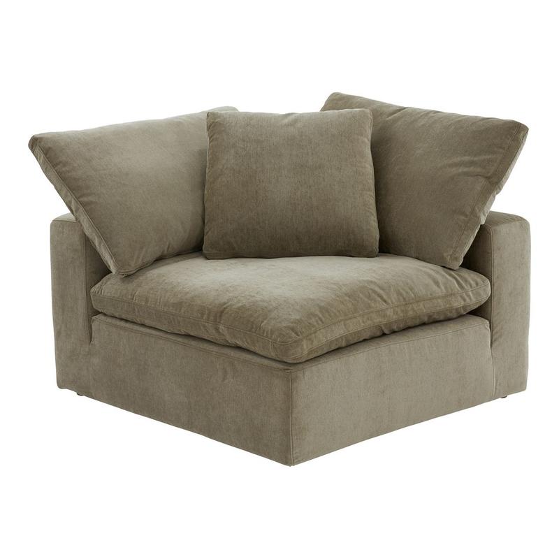 Clay Corner Chair Performance Fabric