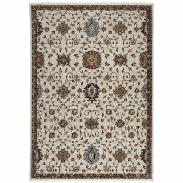 Aberdeen 751W1 Ivory/ Multi Indoor Area Rug - 2' x 3'