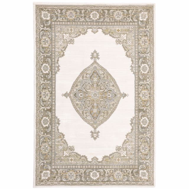 Andorra 7939D Beige/ Tan Indoor Area Rug - 10' x 13'2"