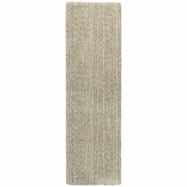 Aspen 829J9 Stone Indoor Area Rug - 2'3" x 7'6"