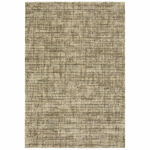 Astor 1449M Beige/ Brown Indoor Area Rug - 3'10" x 5'5"