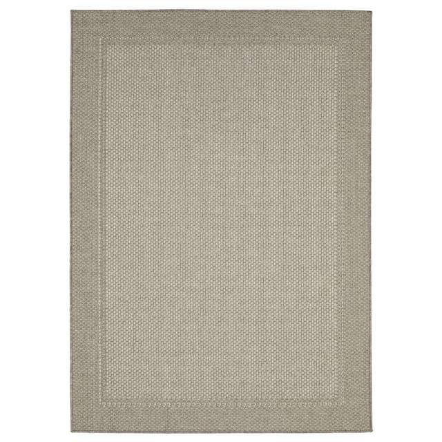 Caicos CA03N Grey/ Light Grey Ultimate Performance Area Rug - 3'3" x 5'