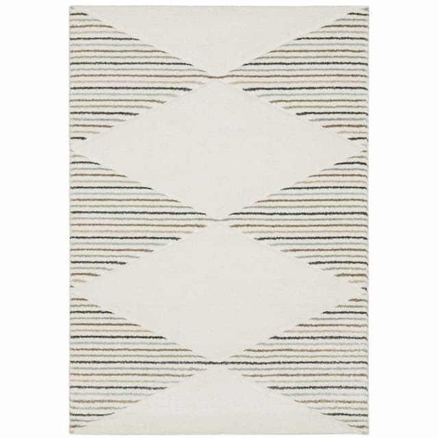 Cambria 4927C Beige/ Multi Indoor Area Rug - 3'3" x 5'