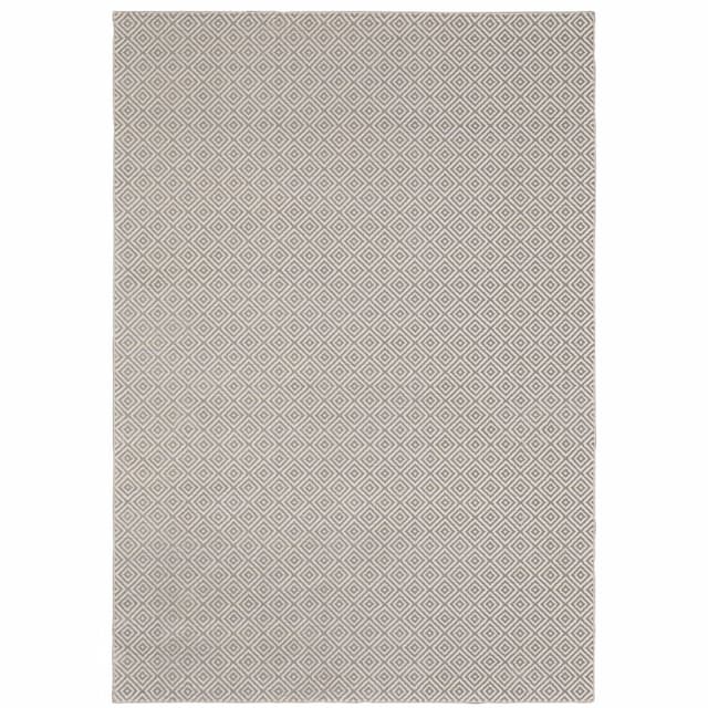 Capistrano 525B1 Grey Indoor Area Rug - 3'10" x 5'5"