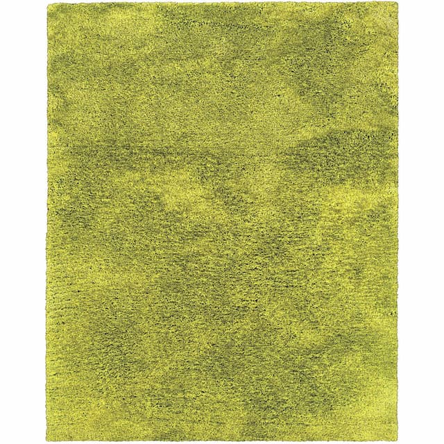 Cosmo 81101 Green Indoor Area Rug - 10' x 13'