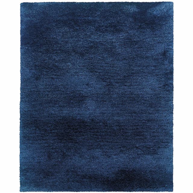 Cosmo 81106 Blue Indoor Area Rug - 10' x 13'