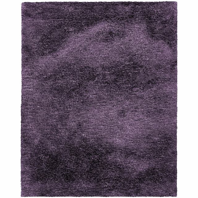 Cosmo 81108 Purple Indoor Area Rug - 10' x 13'