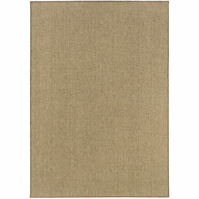 Karavia 2068X Tan Ultimate Performance Area Rug - 1'9" x 3'9"