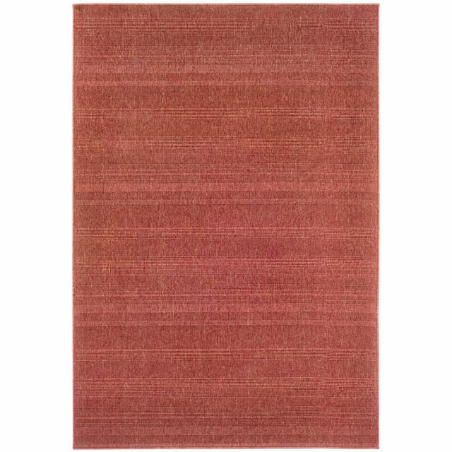 Lanai 781C8 Red Indoor/Outdoor Area Rug - 1'8" x 3'7"