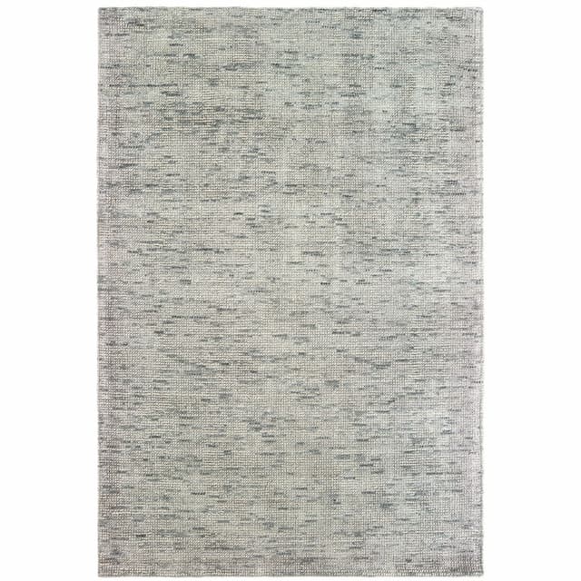 Lucent 45905 Stone/ Grey Hand-crafted Wool Blend Area Rug - 10' x 13'