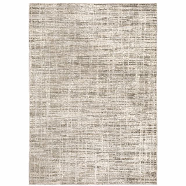 Nebulous 071E9 Beige/ Ivory Indoor Area Rug - 3'3" x 5'