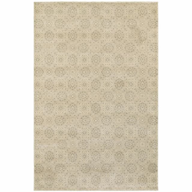 Richmond 214Z3 Beige/ Ivory Indoor Area Rug - 1'10" x 3'