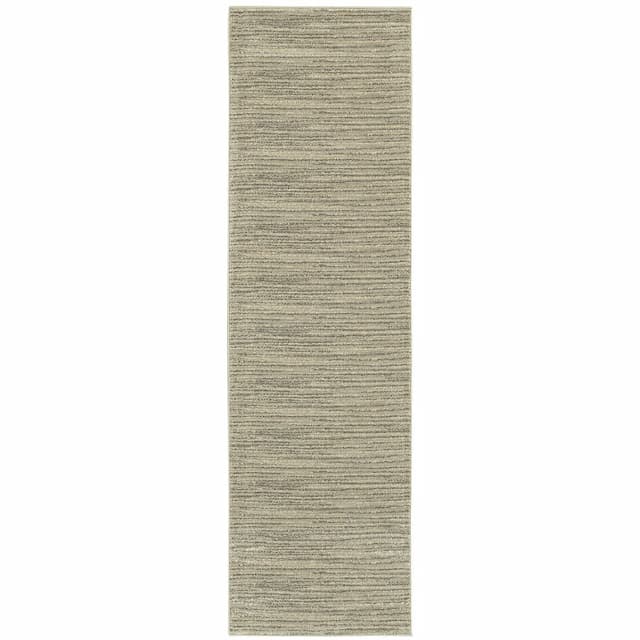 Richmond 526A3 Beige/ Ivory Indoor Area Rug - 2'3" x 7'6"