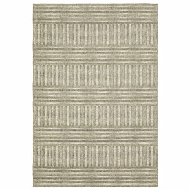 Tortuga TR02A Tan/Light Brown Ultimate Performance Area Rug - 3'3" x 5'