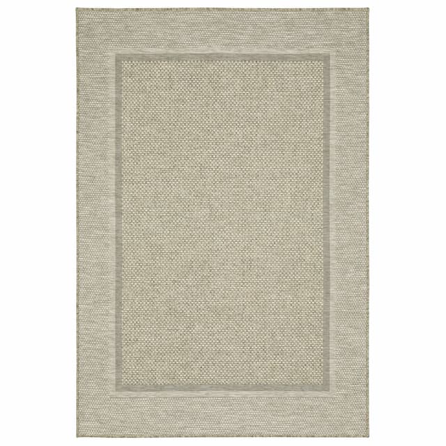 Tortuga TR06A Beige/ Black Ultimate Performance Area Rug - 3'3" x 5'