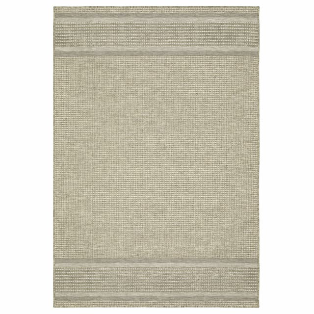 Tortuga TR07A Beige/ Black Ultimate Performance Area Rug - 3'3" x 5'