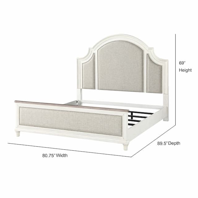 Sonoma Upholstered King Bed Complete 