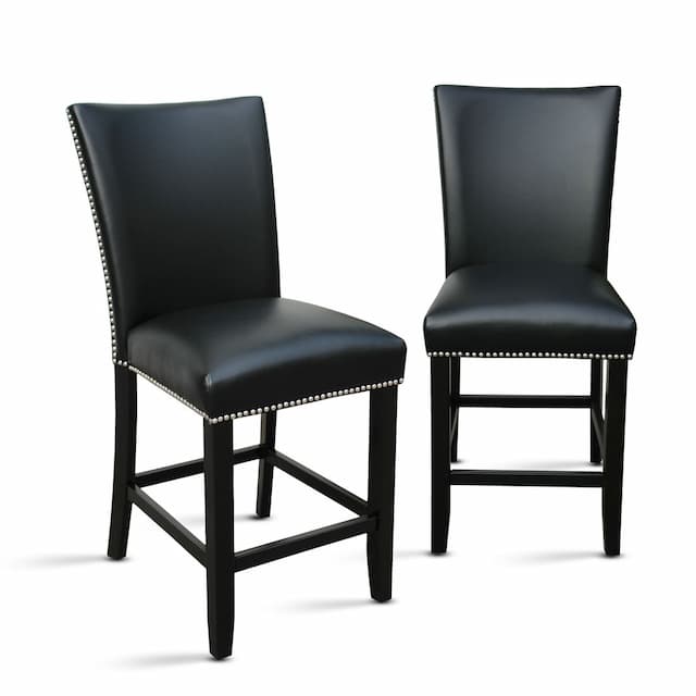 Camila Black Counter Chair - Set Of 2
