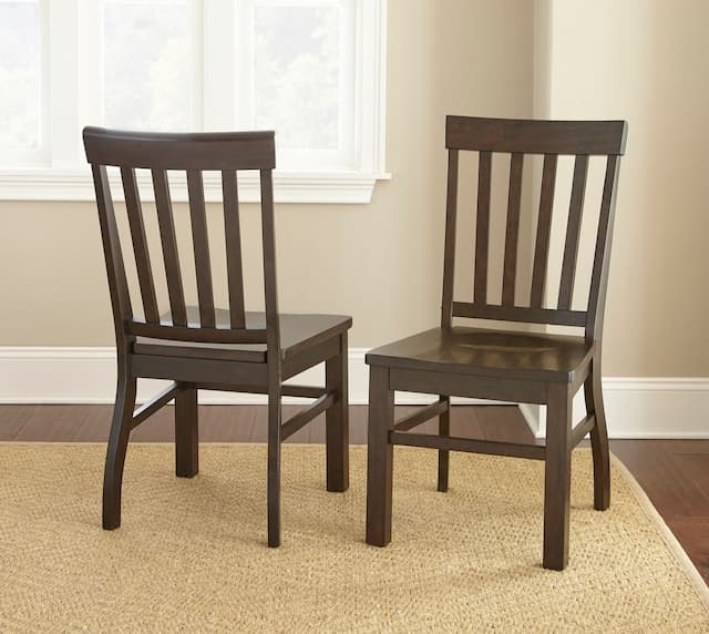 Cayla Dark Oak Side Chair - Set Of 2