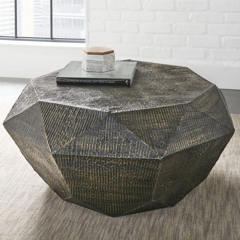 Donato Octagon Cocktail Table