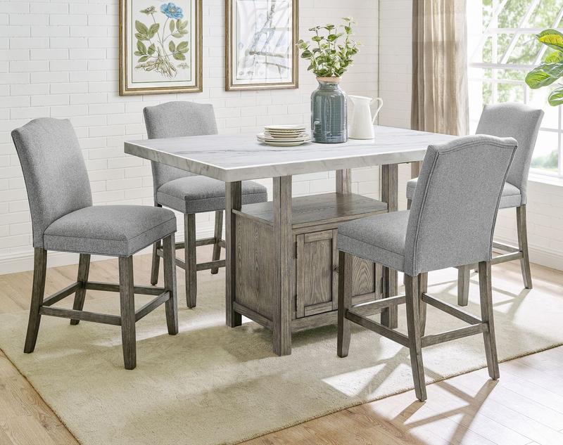 Grayson 5pc Counter Height Dining Set