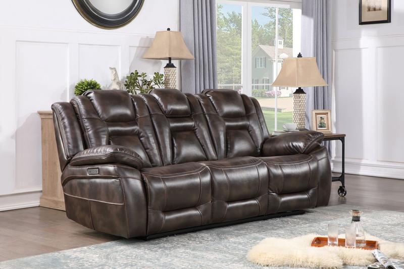 Oportuna Dual Power Sofa With/Drop Down Table