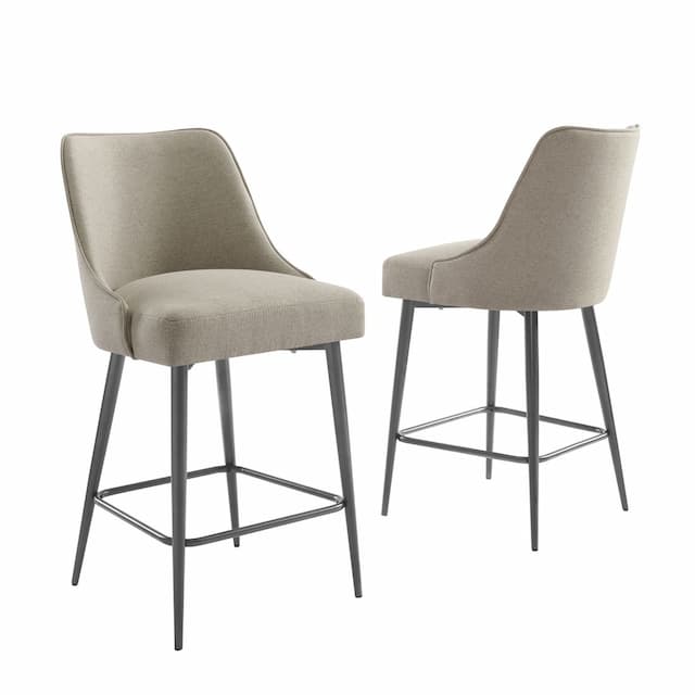 Olson Counter Chair Khaki - Set Of 2